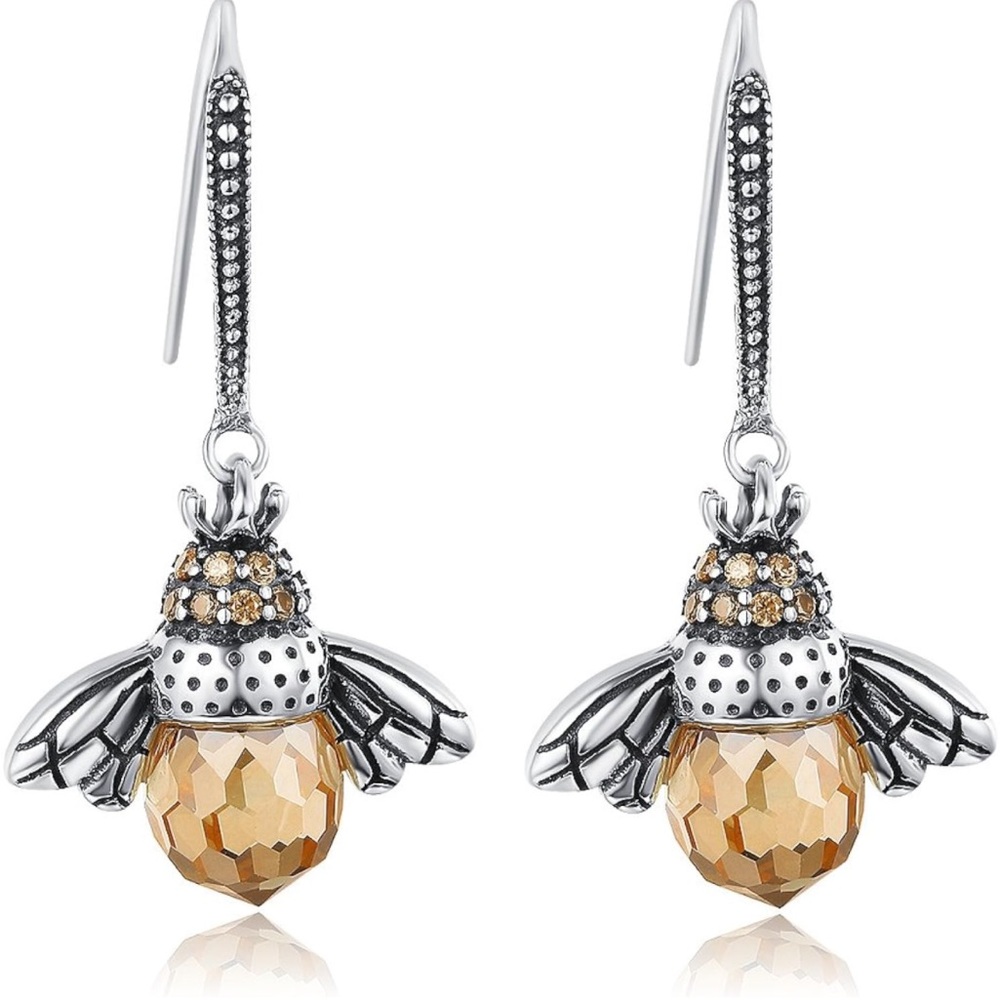 Honey Bee Earrings